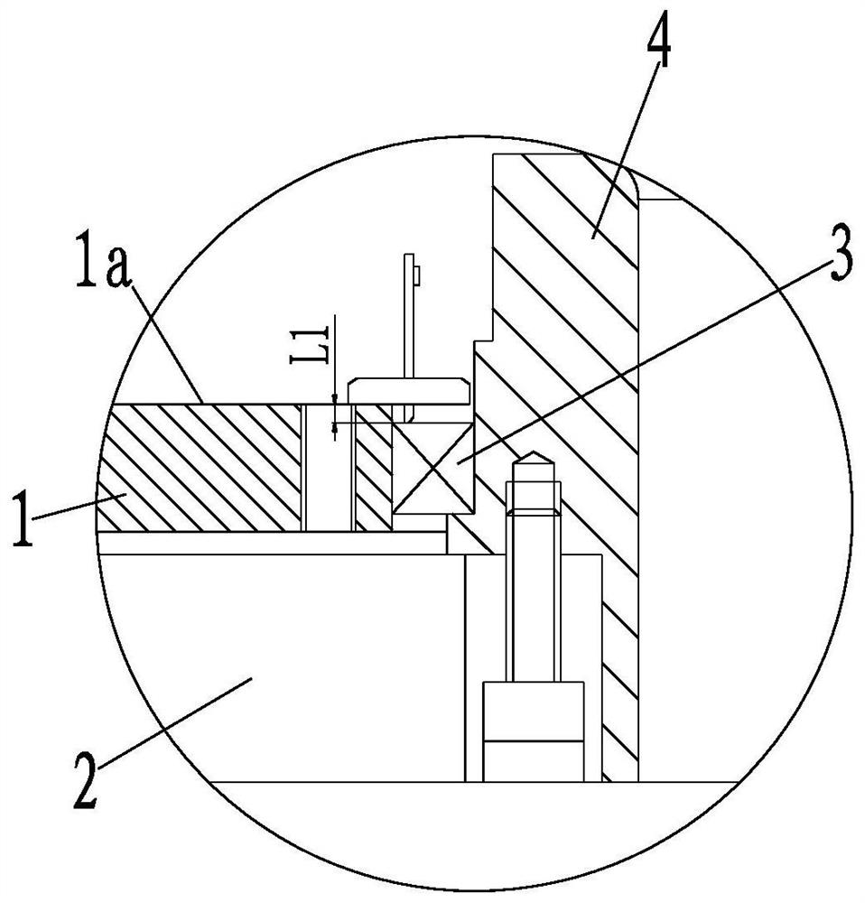 A method for adjusting the pretightening force of an angular contact bearing of an indexing mechanism in a positioning orienting system