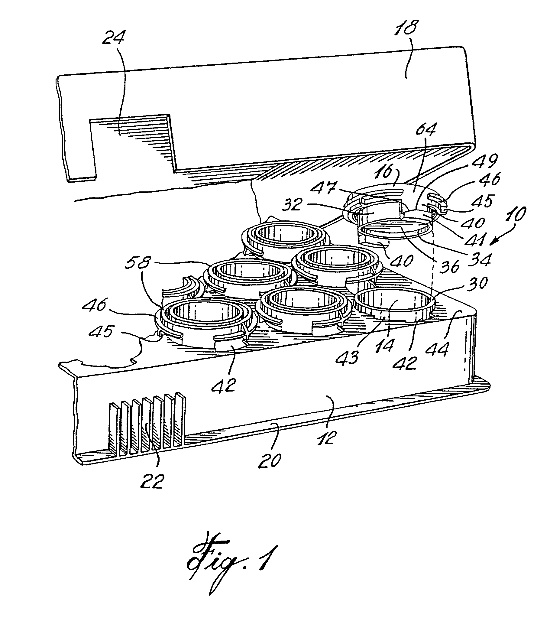 Laboratory cap and well for hanging-drop crystallization methods