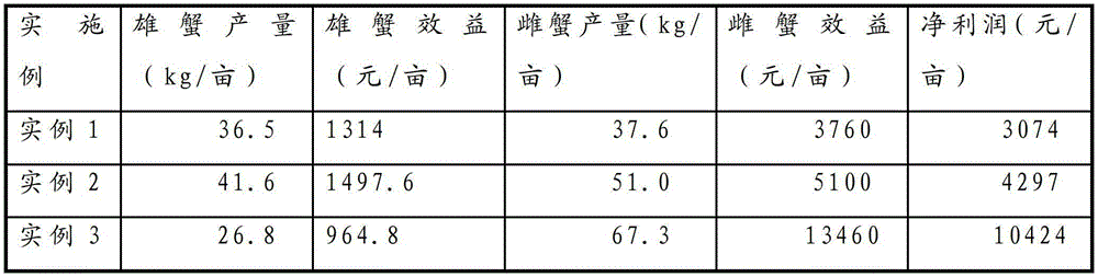 Method for efficiently breeding blue crabs