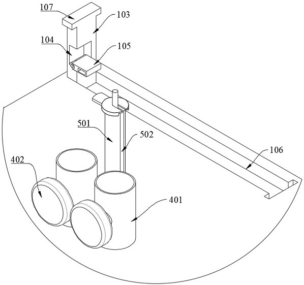 A device for rapid detection of algae removal effect