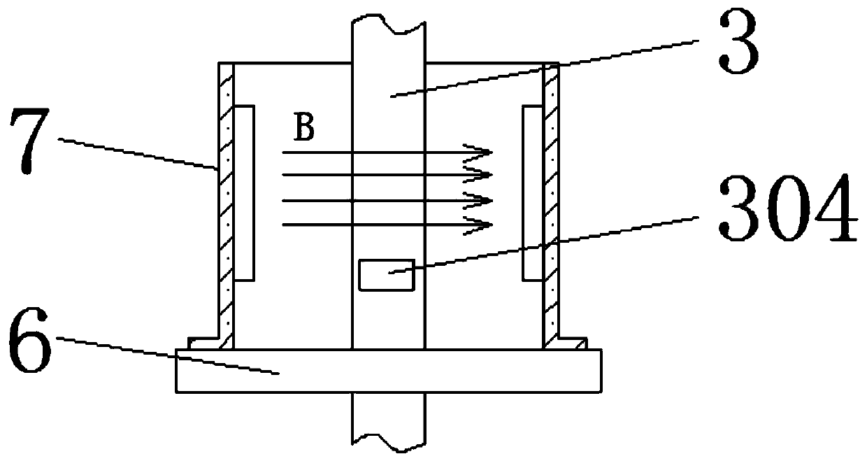 Spring type safety valve with high service life