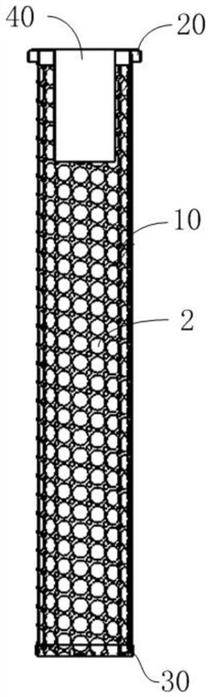 A bag type dust collector, a bag cage and a manufacturing method of the bag cage