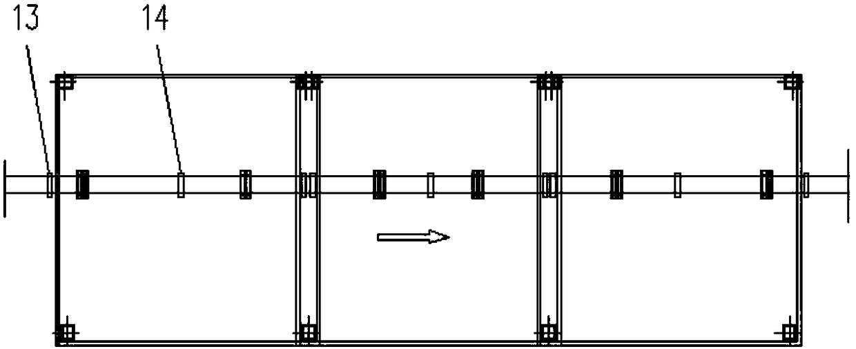 A metal hanger surface paint stripping equipment