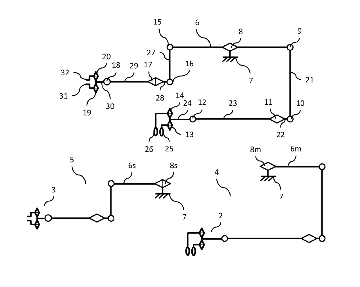 Articulated handle for mechanical telemanipulator