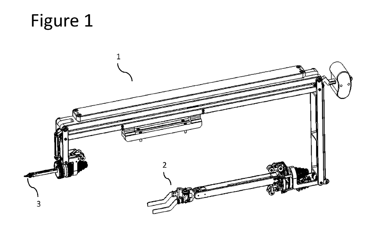 Articulated handle for mechanical telemanipulator