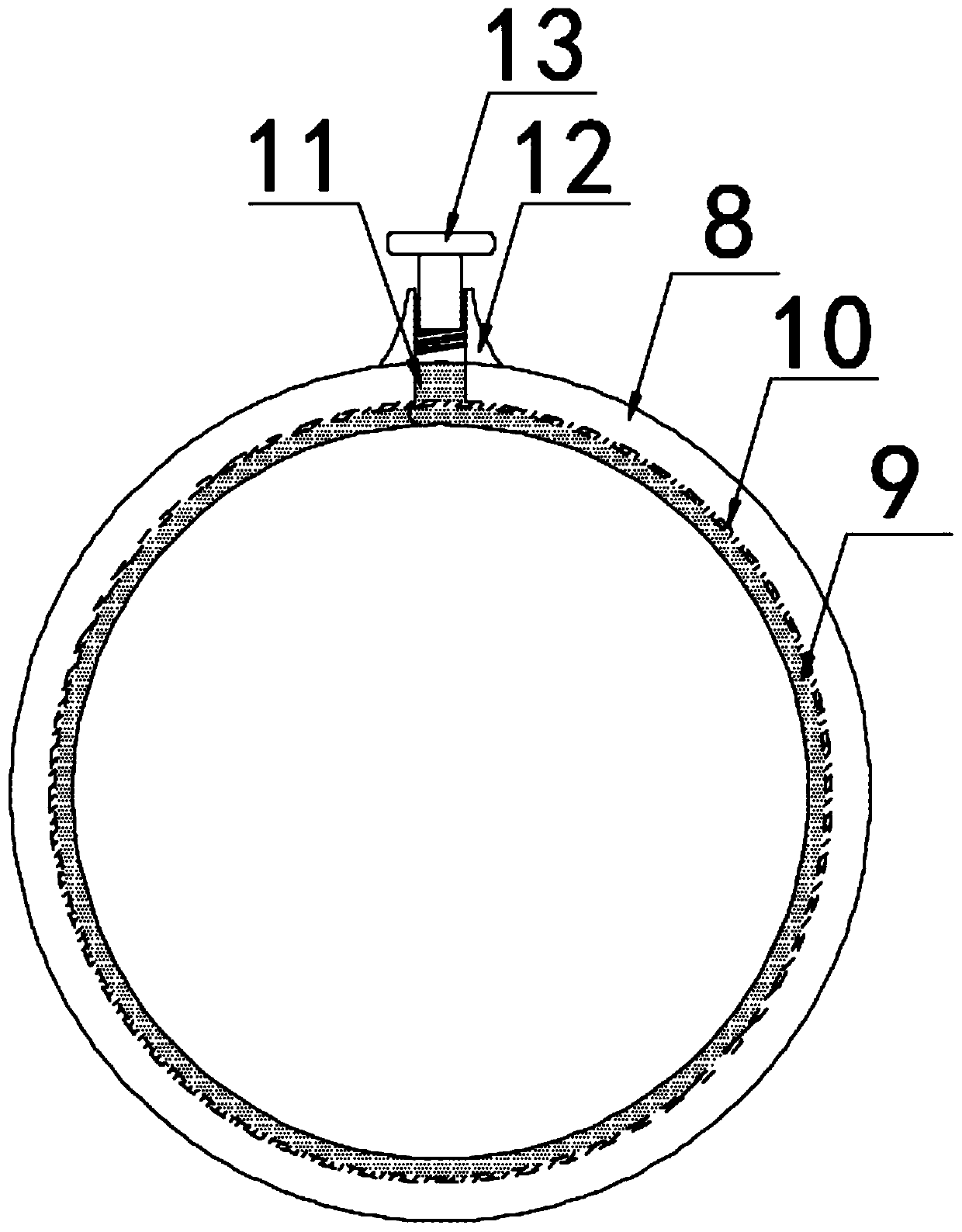 Reinforced waterproof medium-voltage cable accessory