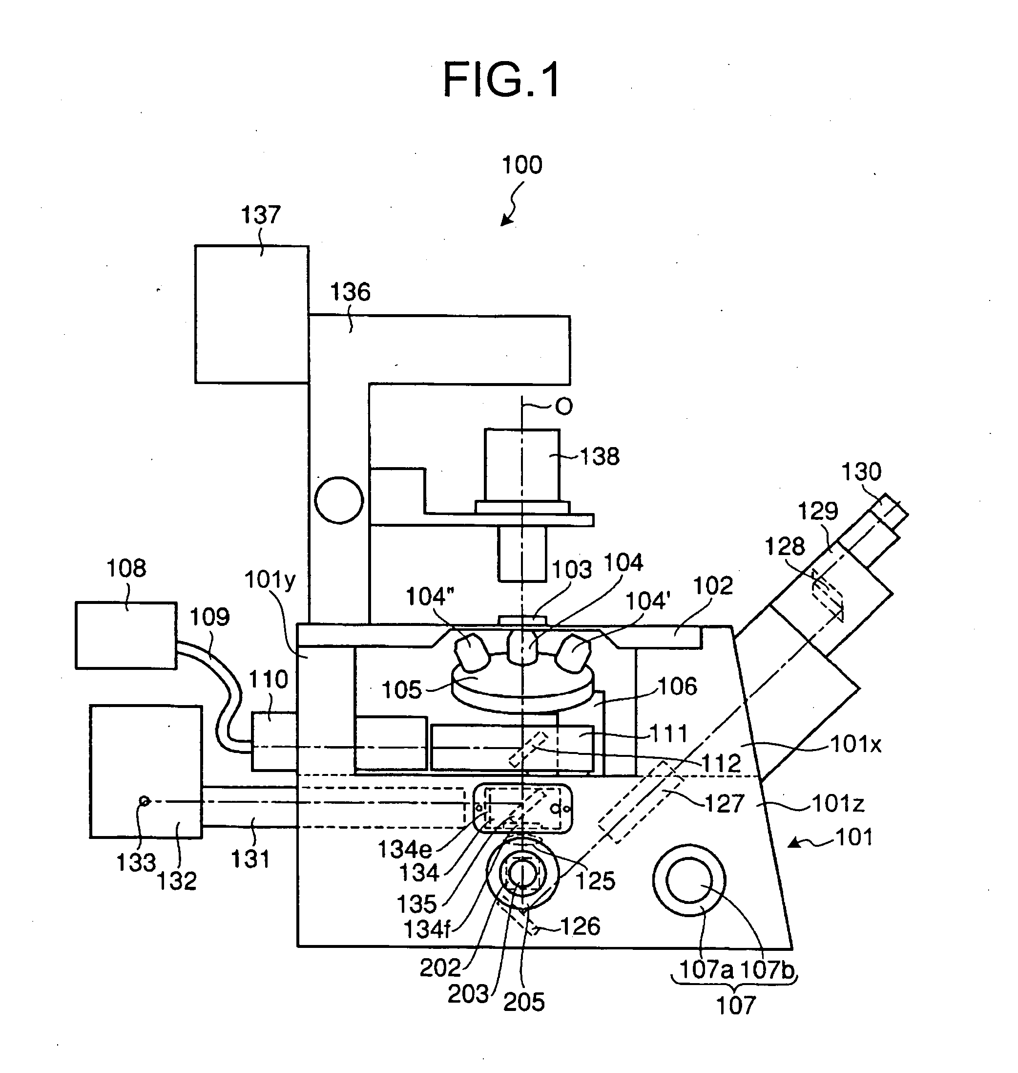 Inverted microscope