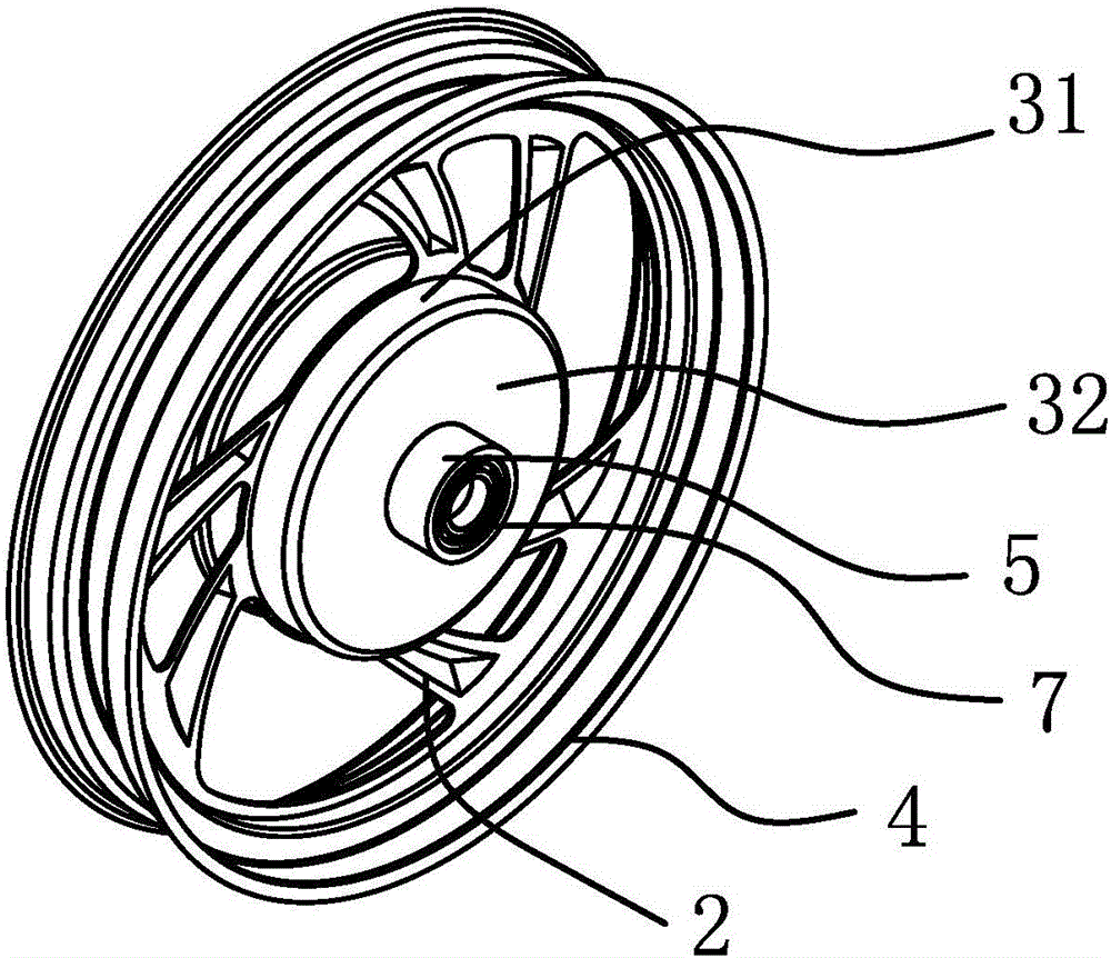 Hub enabling mutual refit of drum brake and disc brake