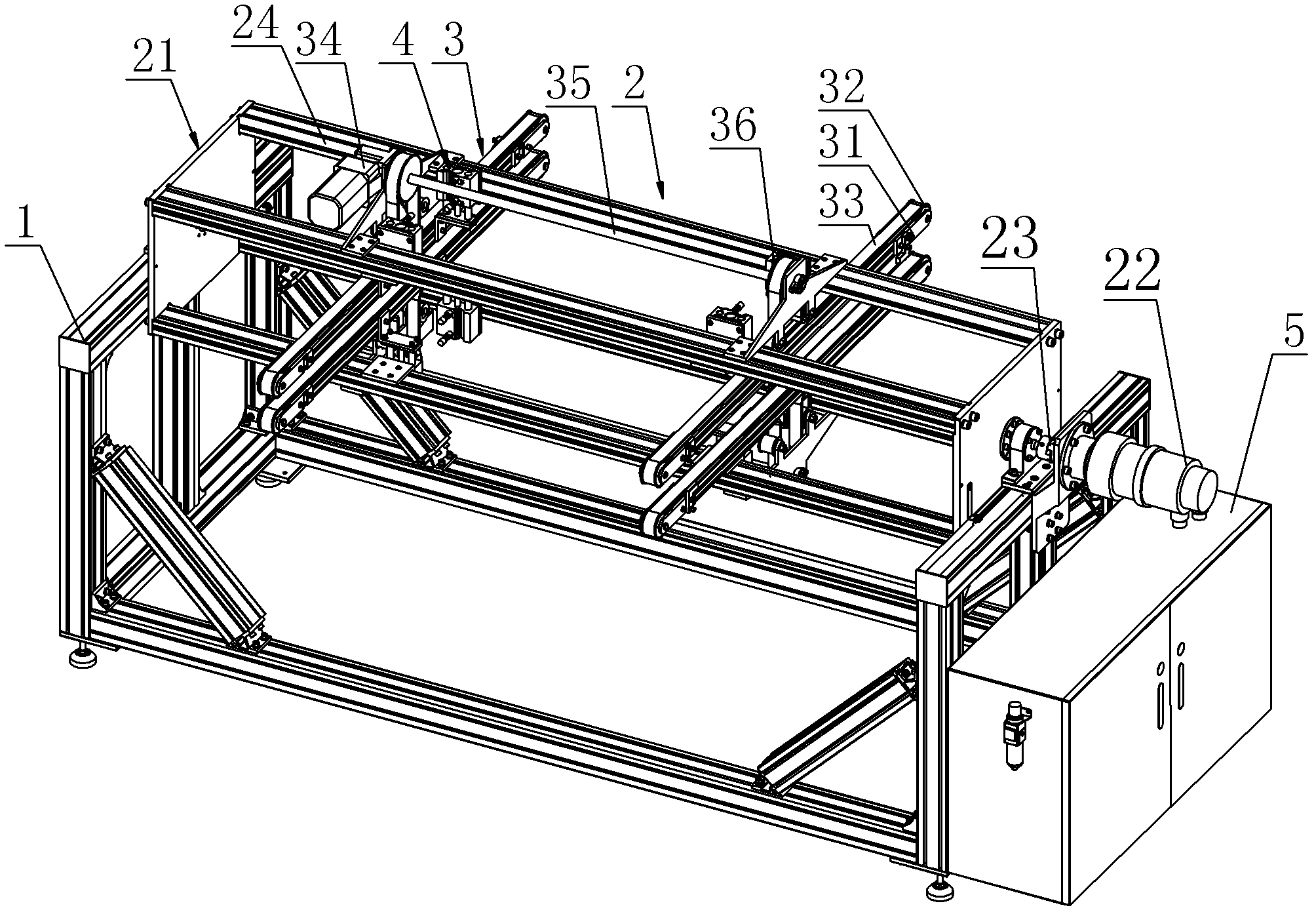 Clamping type rolling-over device for crystalline silicon photovoltaic assembly