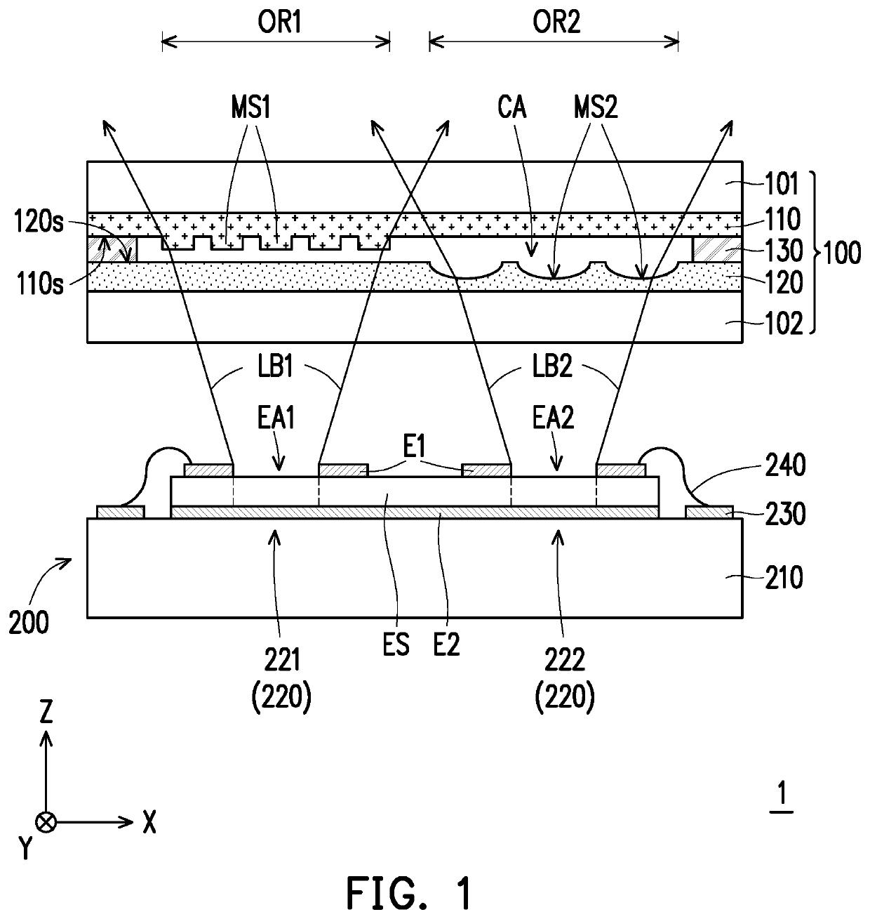 Optical element and wafer level optical module