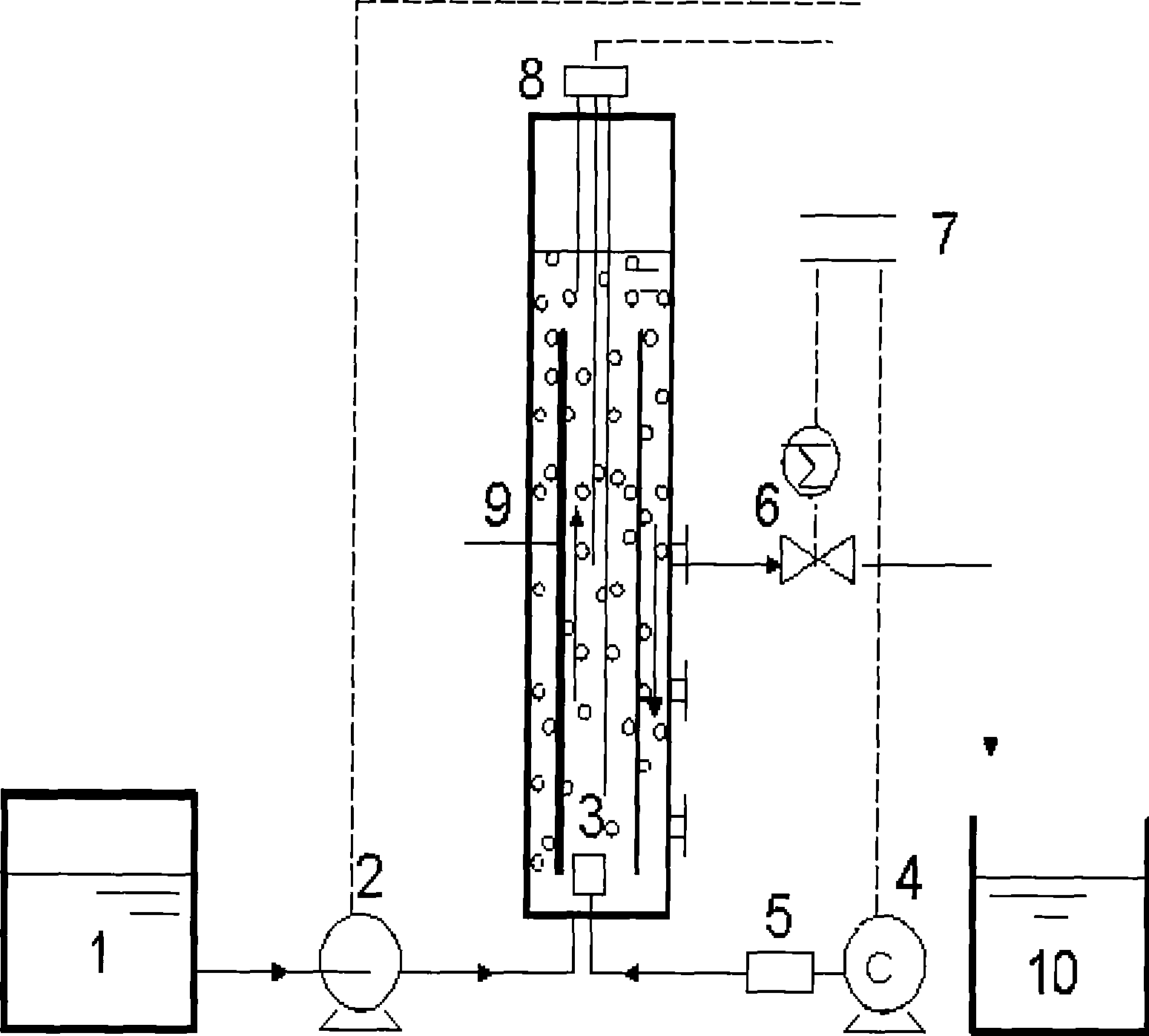 Preparation and remediation method of aerobic nitrifying granular activated sludge