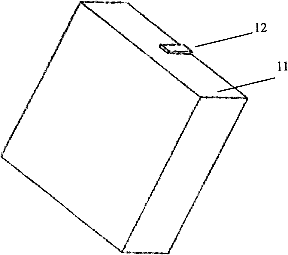 High-power semiconductor laser optical output module capable of being reused