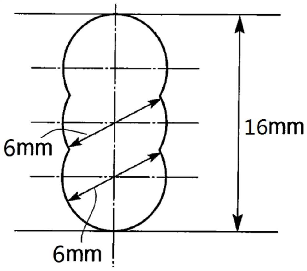 A resist composition with good hole masking function that can directly describe exposure imaging