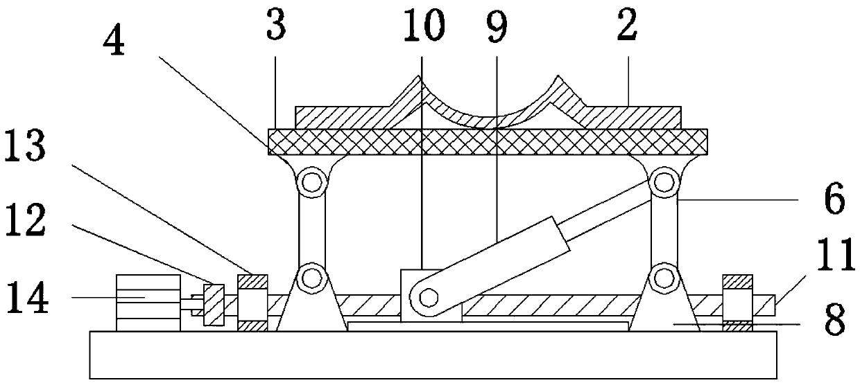 Pipe socket grinding device for ductile iron pipe