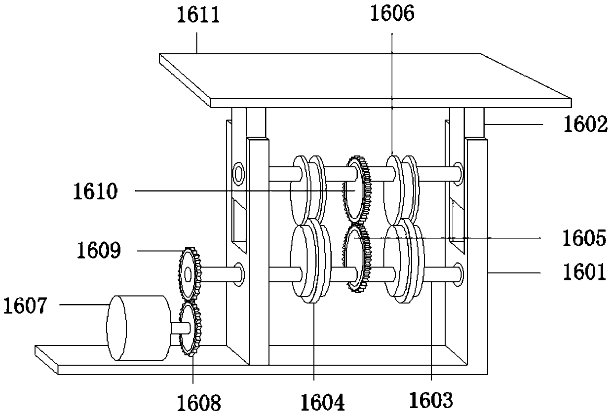 Pipe socket grinding device for ductile iron pipe