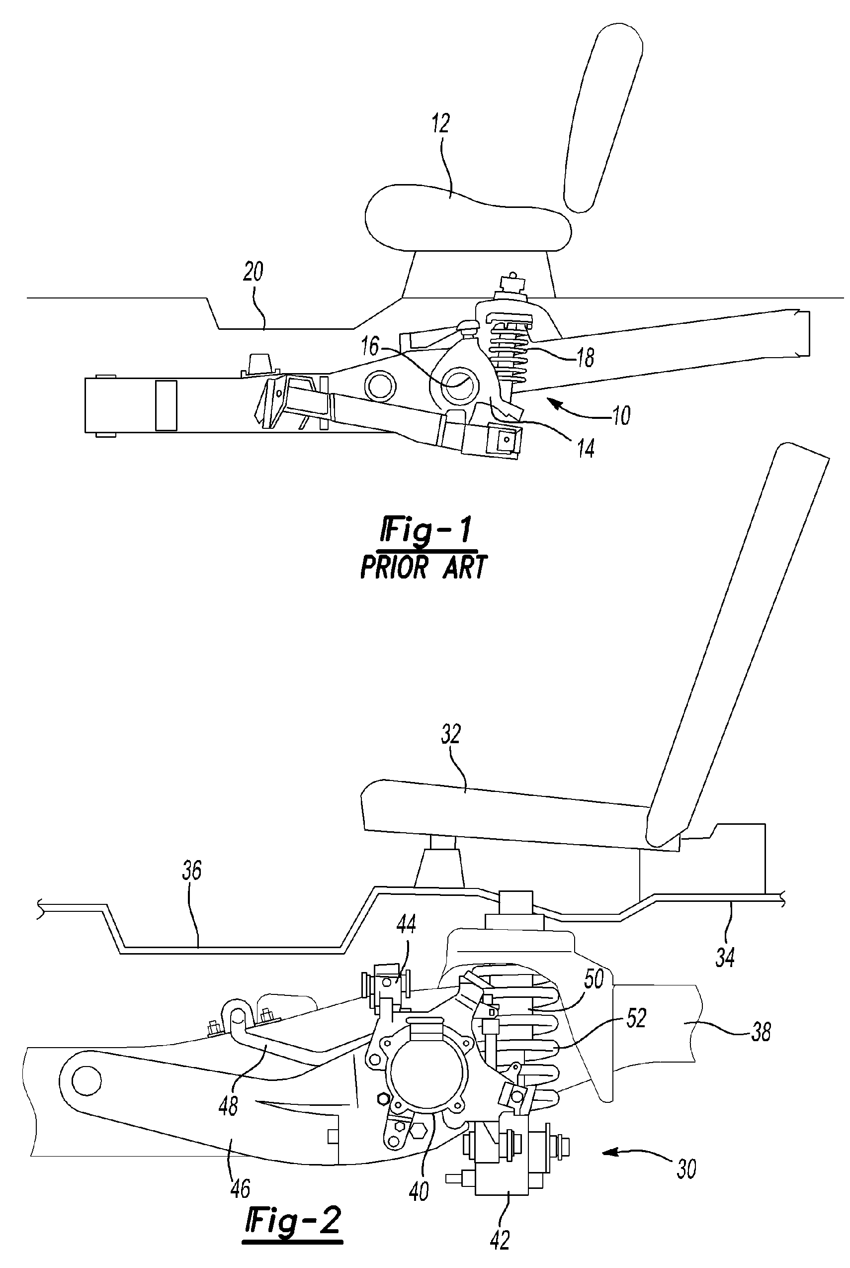 Independent rear suspension