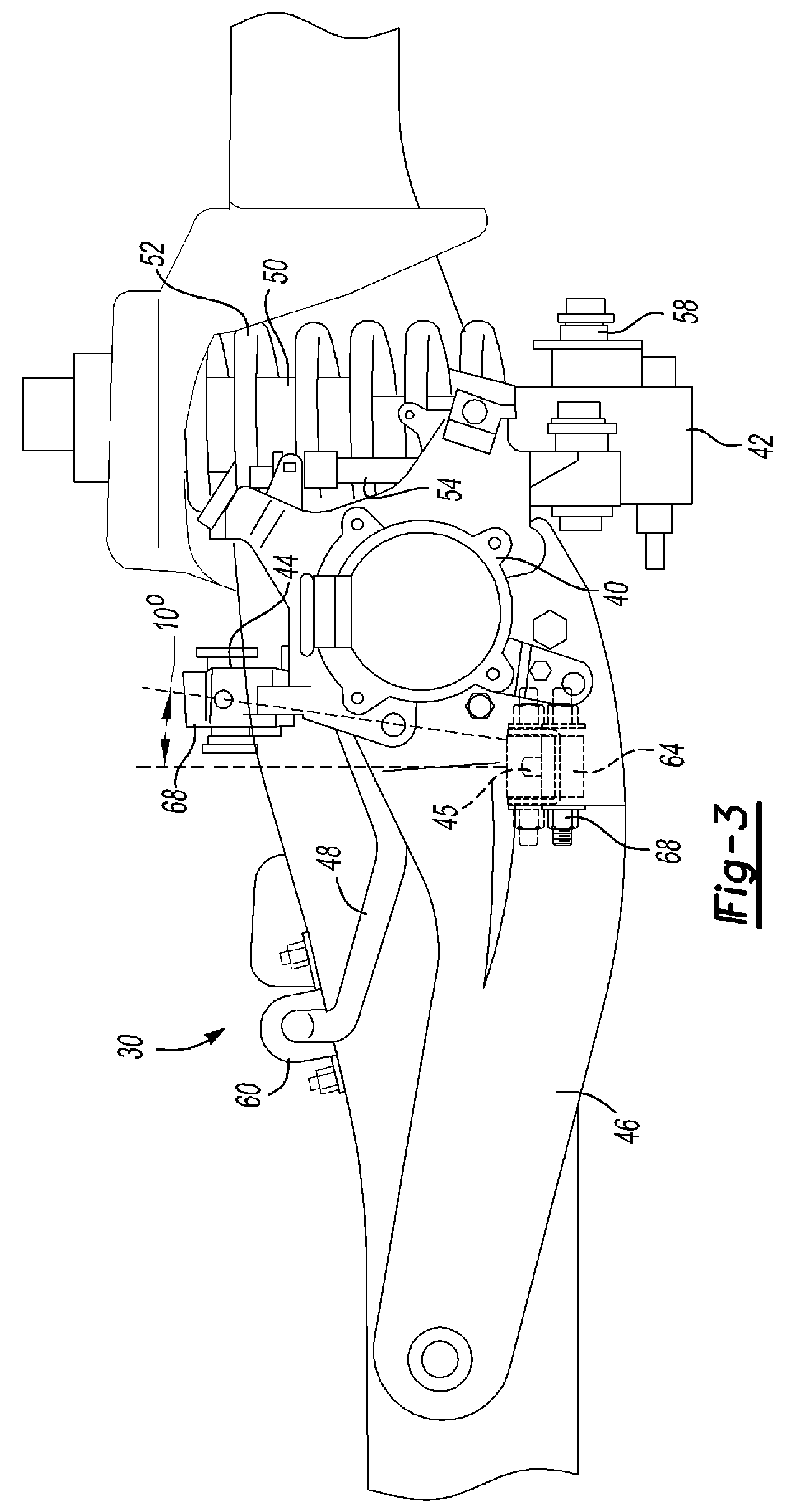 Independent rear suspension