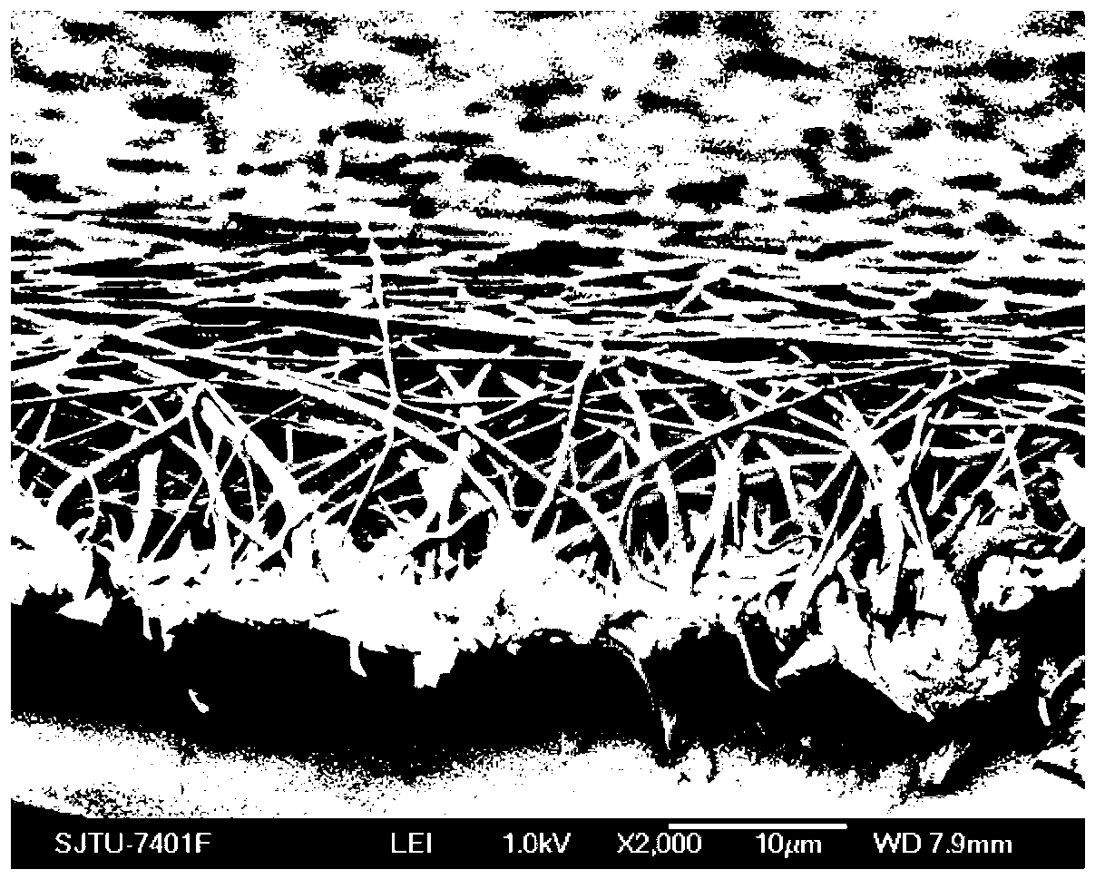 Antibacterial filtering material for mask and method for manufacturing antibacterial filtering material