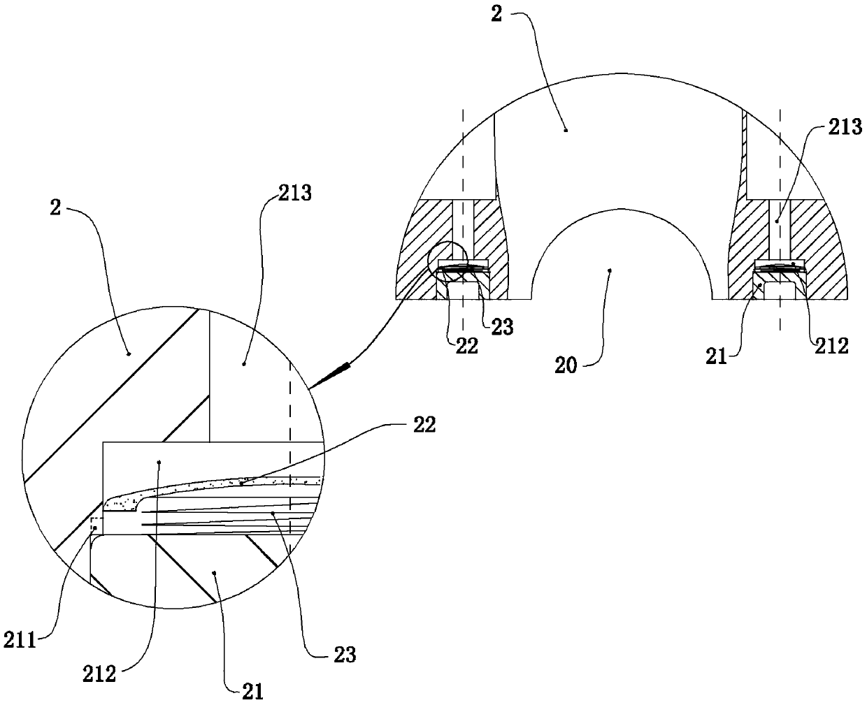 Overhead line fault location monitoring device