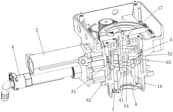 Water purifier control valve and method of using same