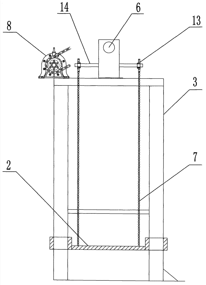 Automatic material receiving and stacking machine for automatic double-type circular cutter cutting machines