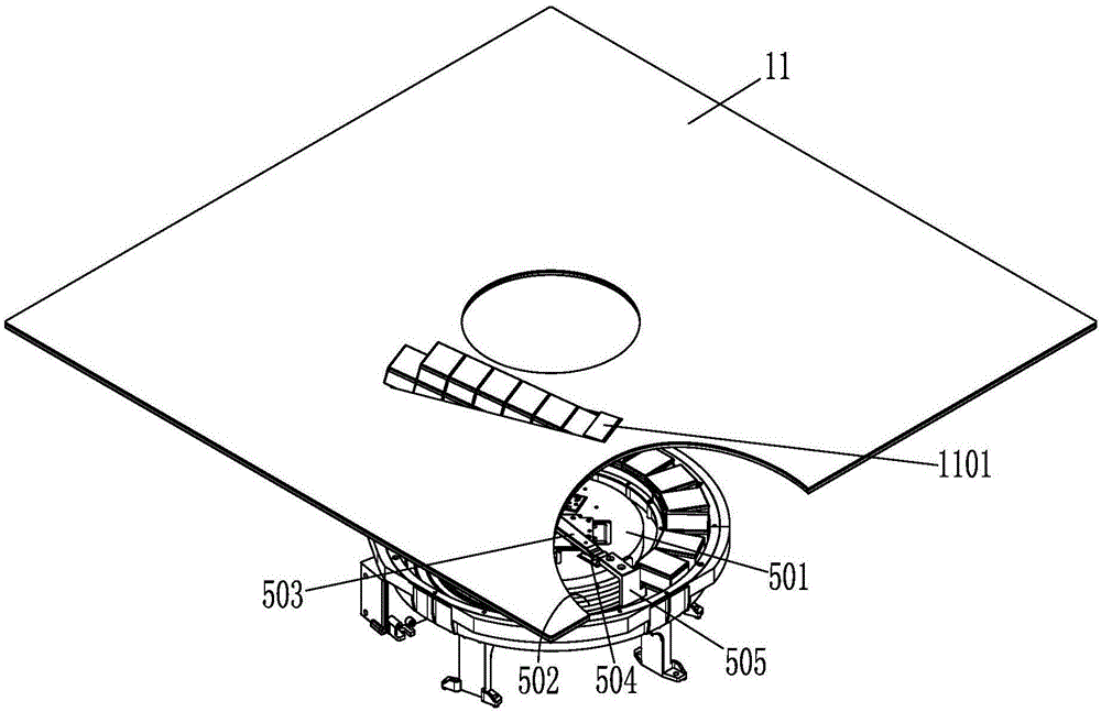 Mahjong machine and tile supplying method thereof