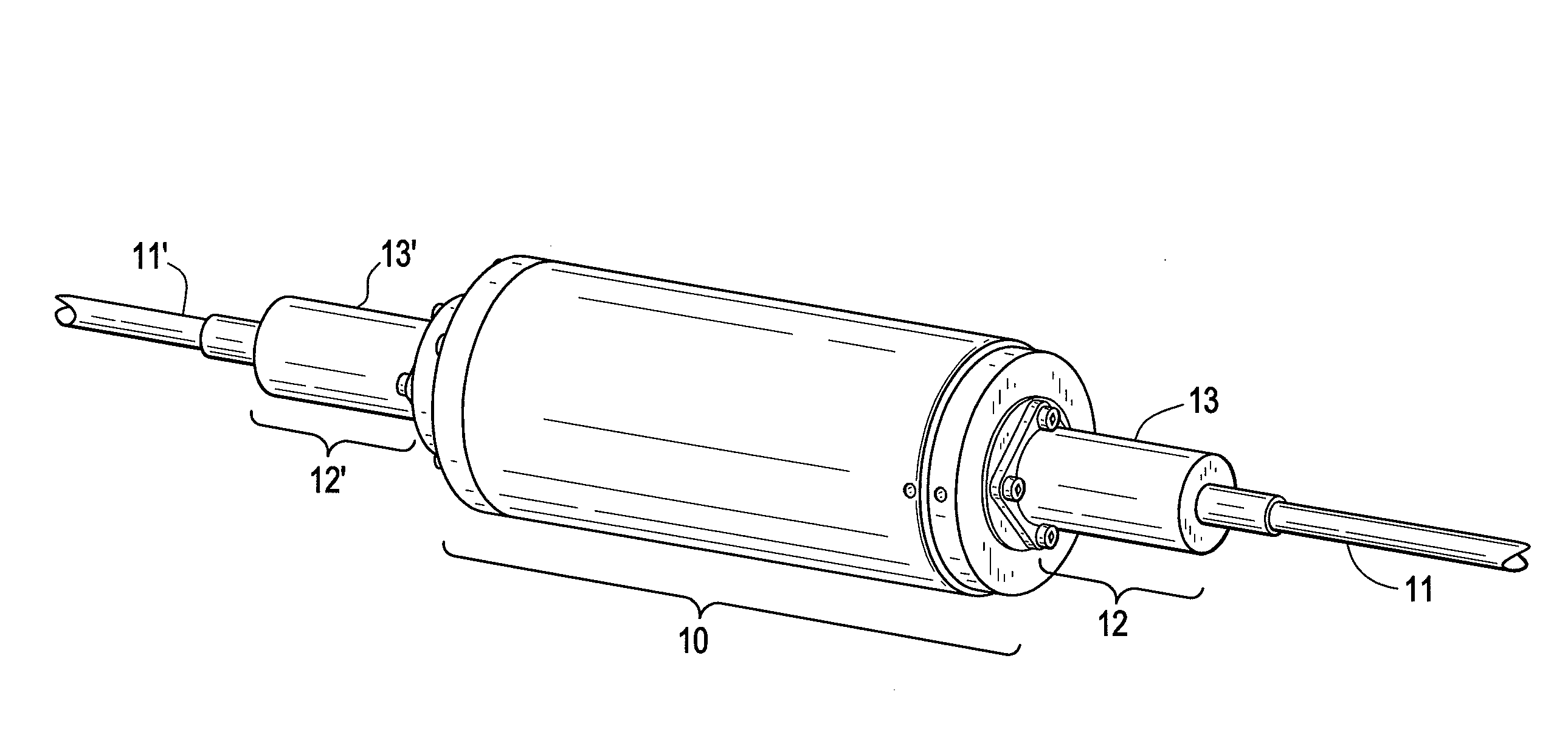 High reliability armored termination/epoxy gland