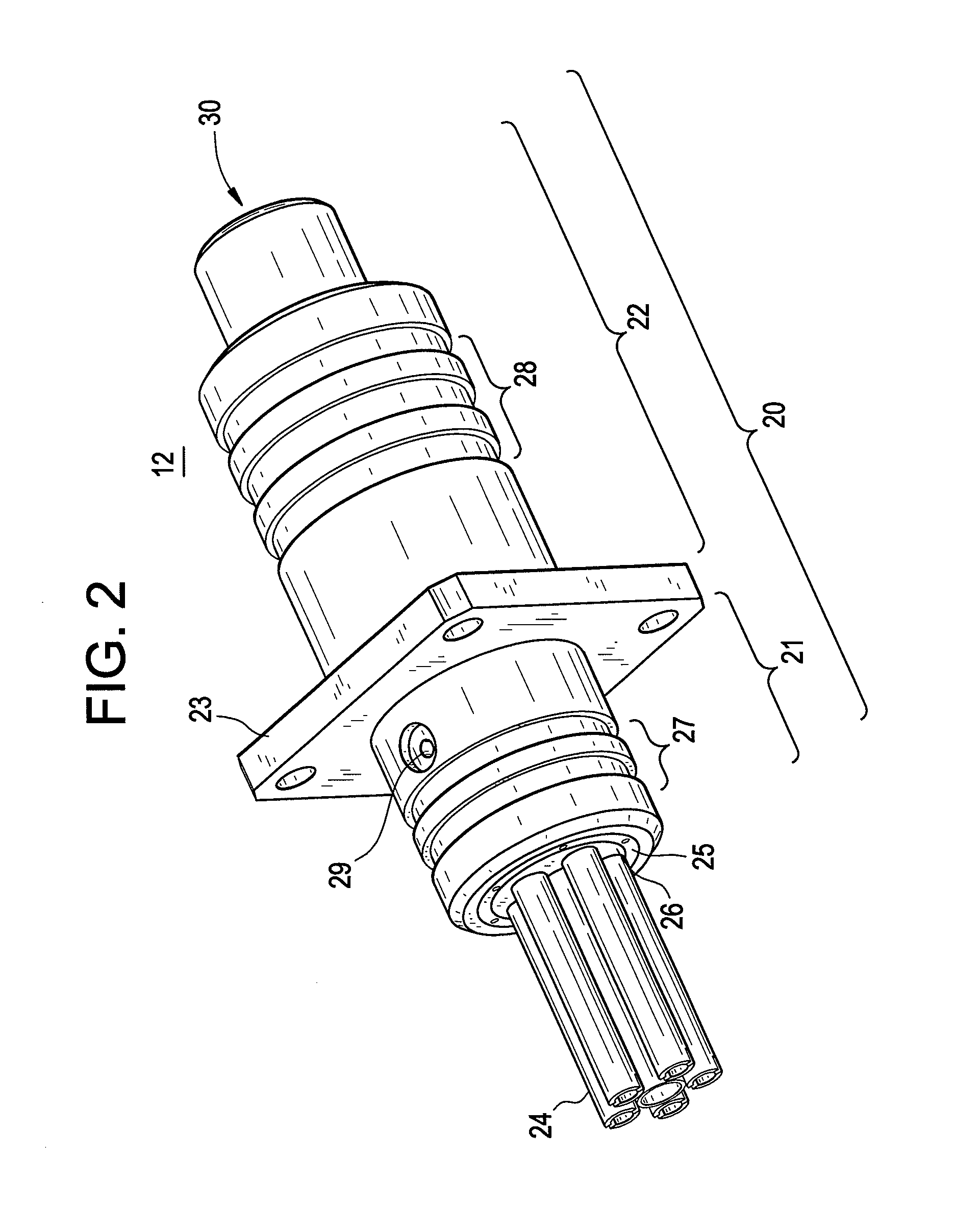 High reliability armored termination/epoxy gland