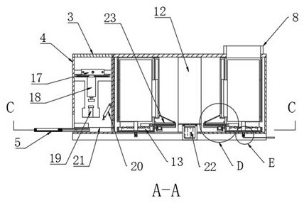 Microorganism regular sampling and detecting device