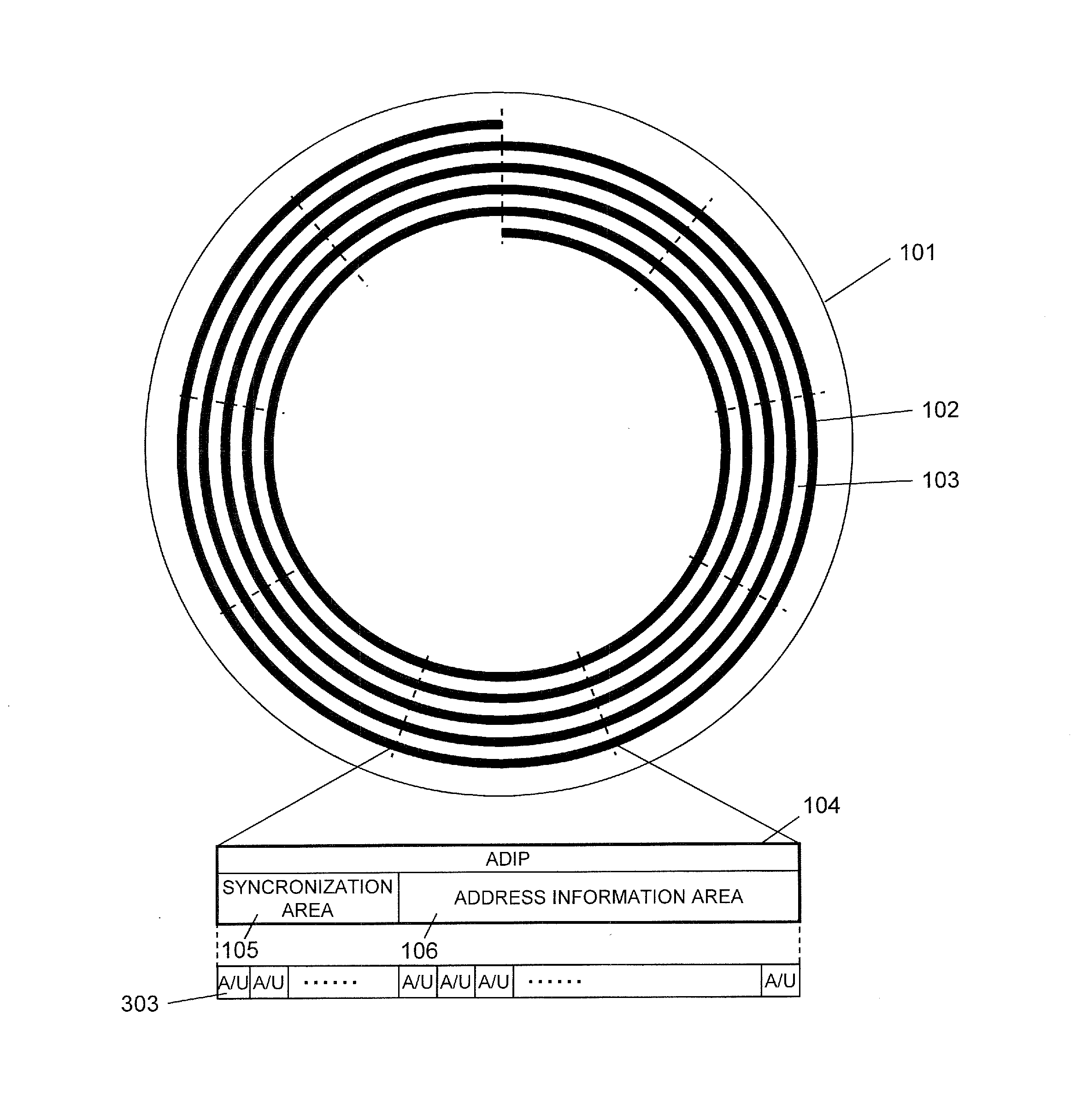 Optical disc medium and optical disc device