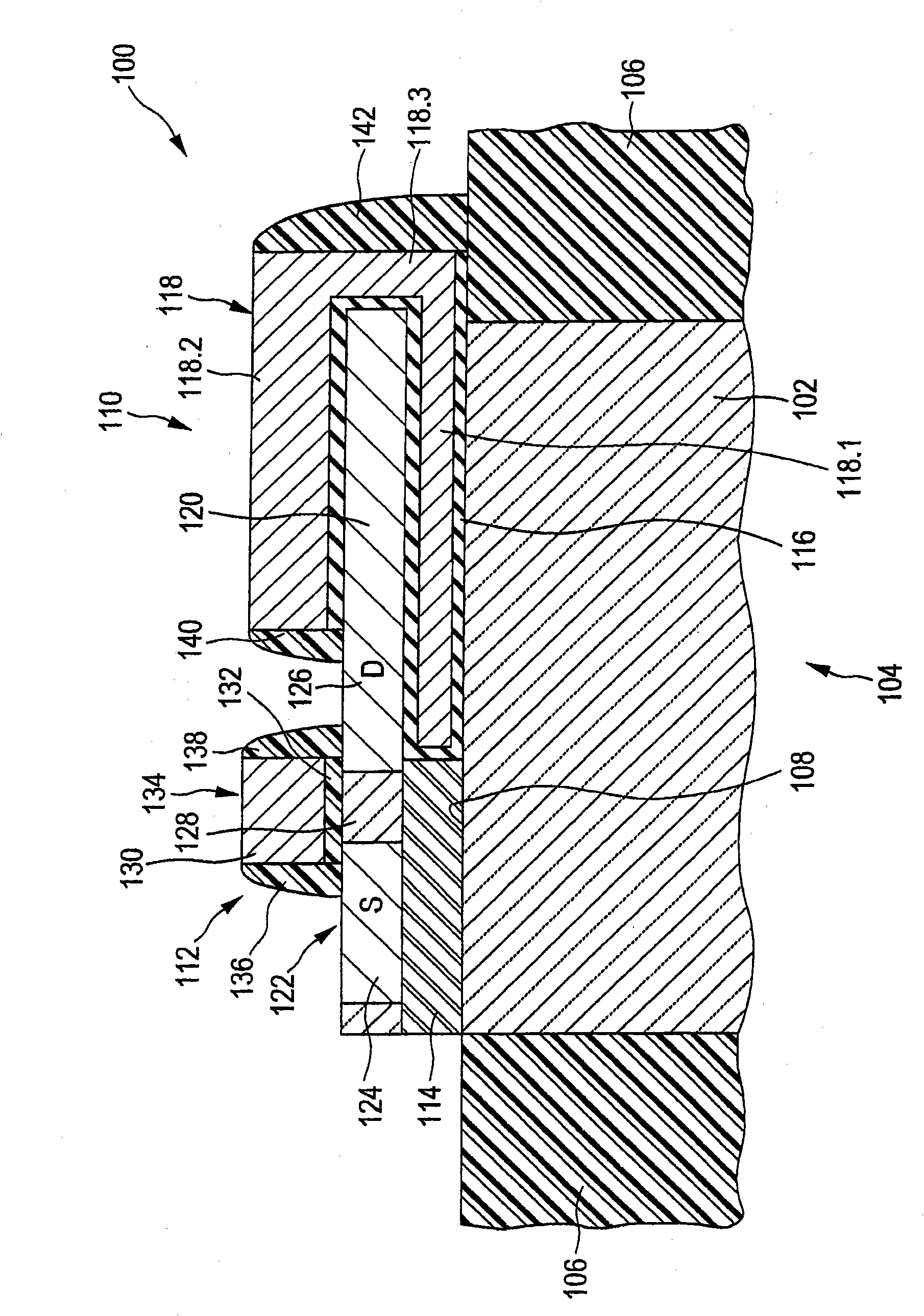 Memory cell suitable for dram memory