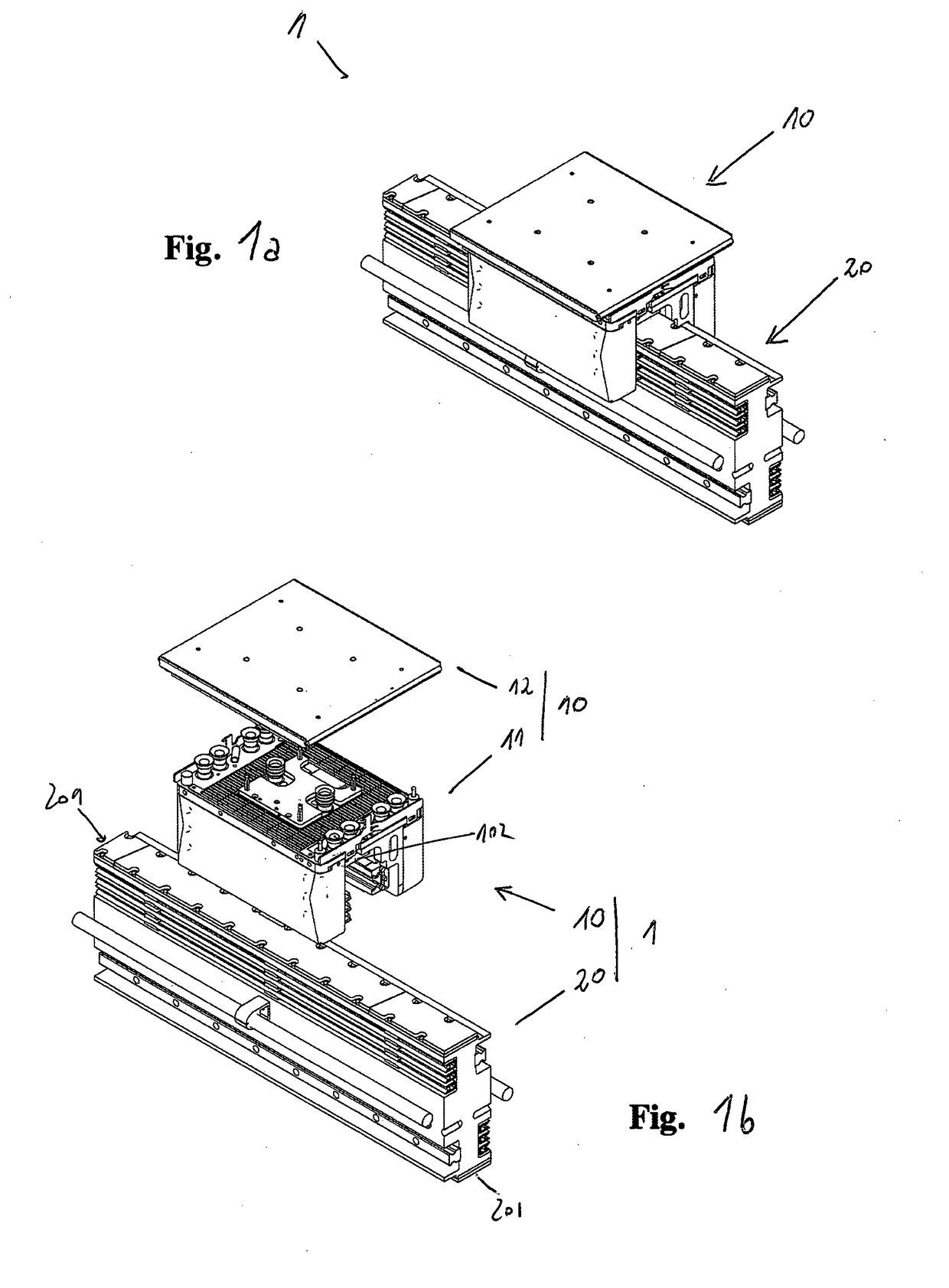 Handling system with independent and coordinated shuttle, for industrial automation