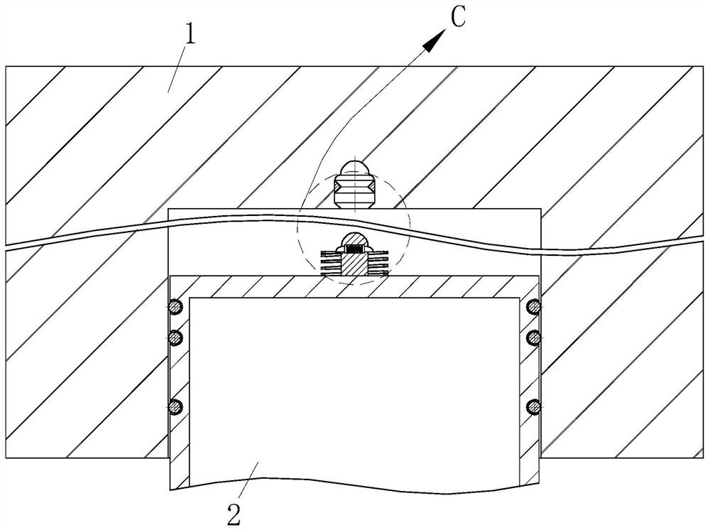 Mobile phone display screen flexibility detection device and detection method thereof