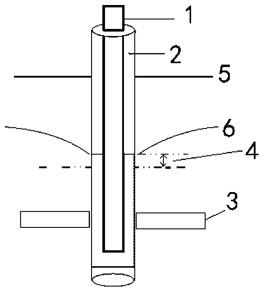 Draining and mining method for coal-bed gas well