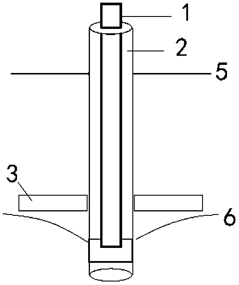 Draining and mining method for coal-bed gas well