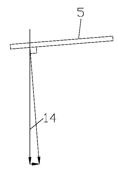 Automatic rectifying device in strip steel rolling device