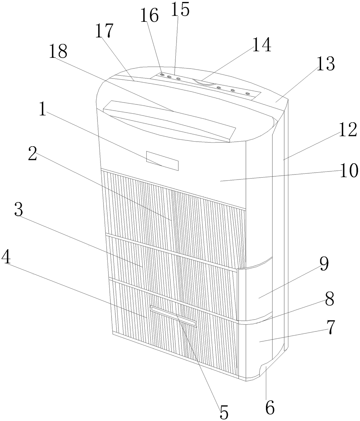 Movable air cleaner