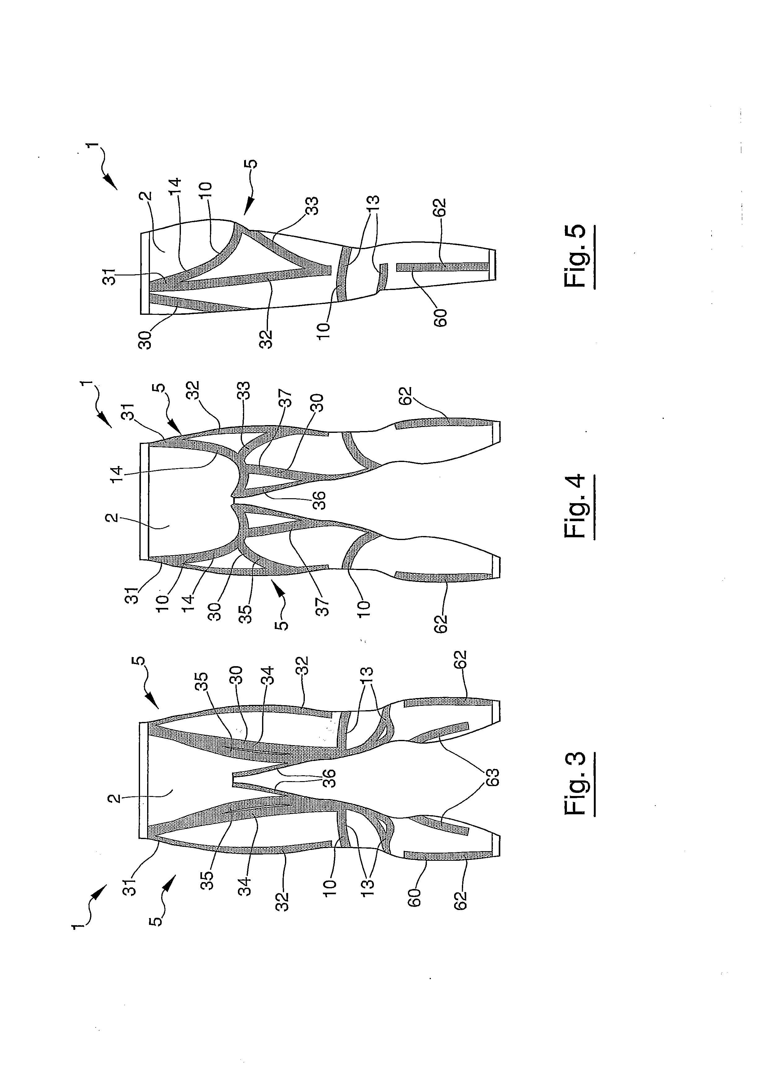 Garment for the neuro-musculo-skeletal assistance