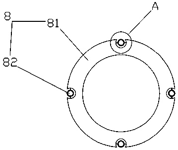 Springback compensation device for spinning machine core mold