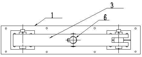 Simulation condition tester for supporting leg type hydraulic cylinder