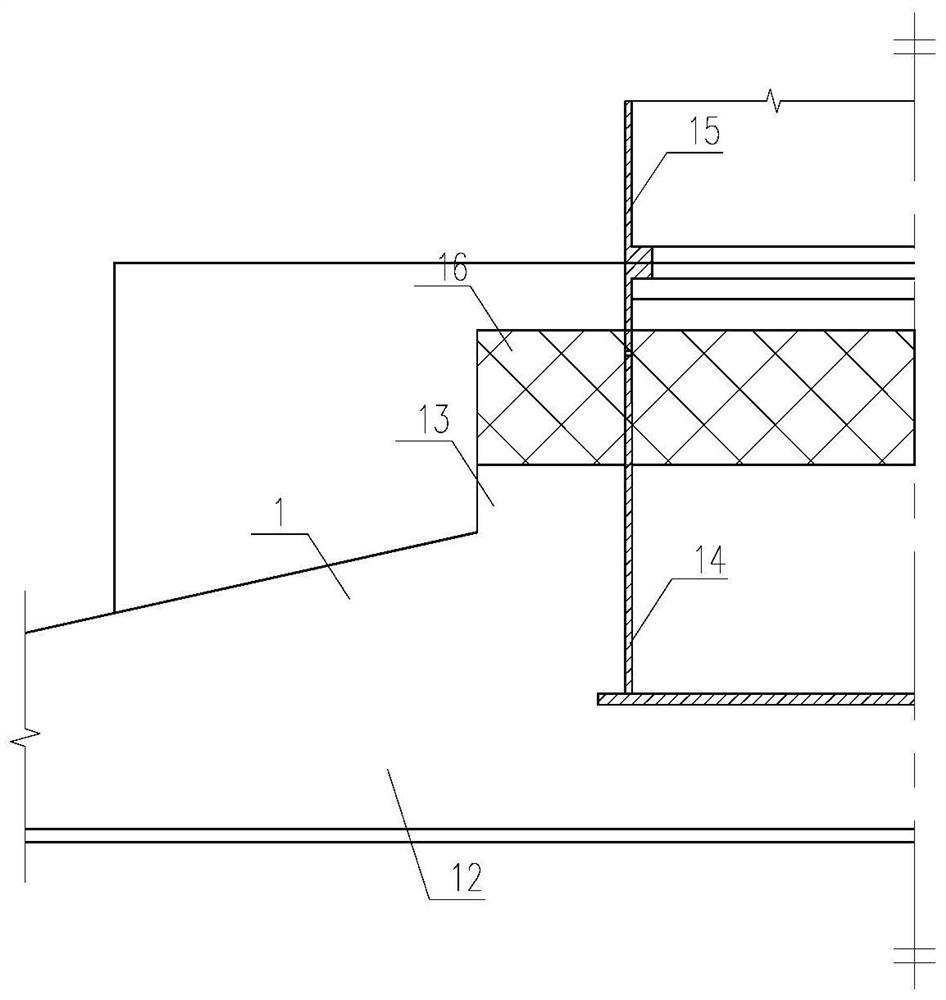 A local reinforcement device and reinforcement method for the foundation ring of a wind power generating set