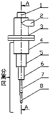 retractable hydrocyclone