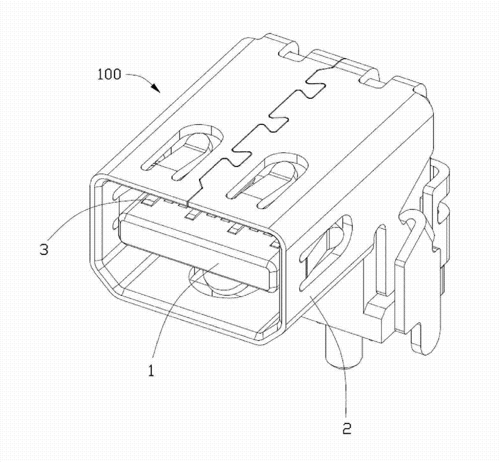 Metal shell and electric connector using same