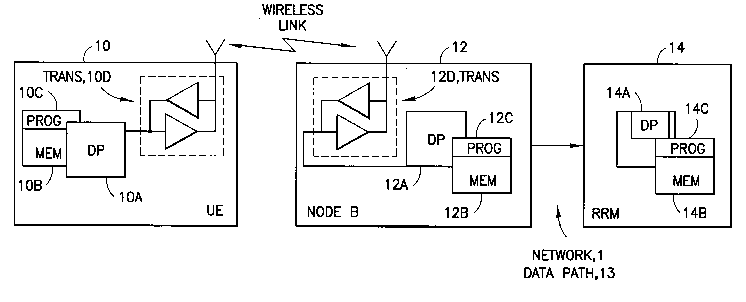 Apparatus, method and computer program product providing frequency domain multiplexed multicast and unicast transmissions