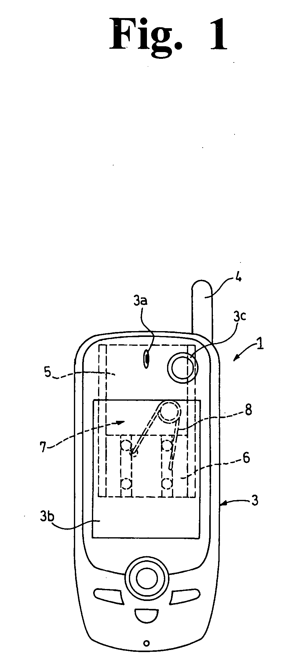 Slide mechanism of portable terminal device