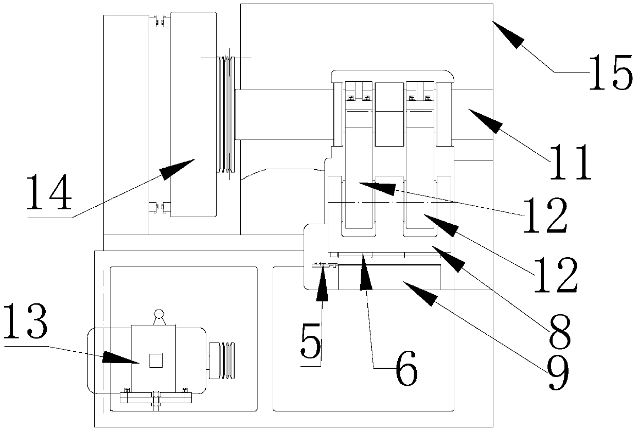 Horizontal automatic flat die-cutting and creasing machine and its die-cutting method