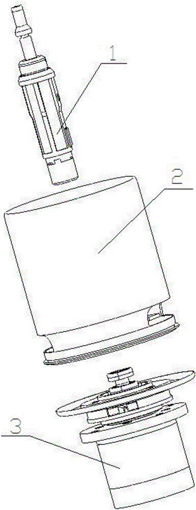 Electric pneumatic spindle