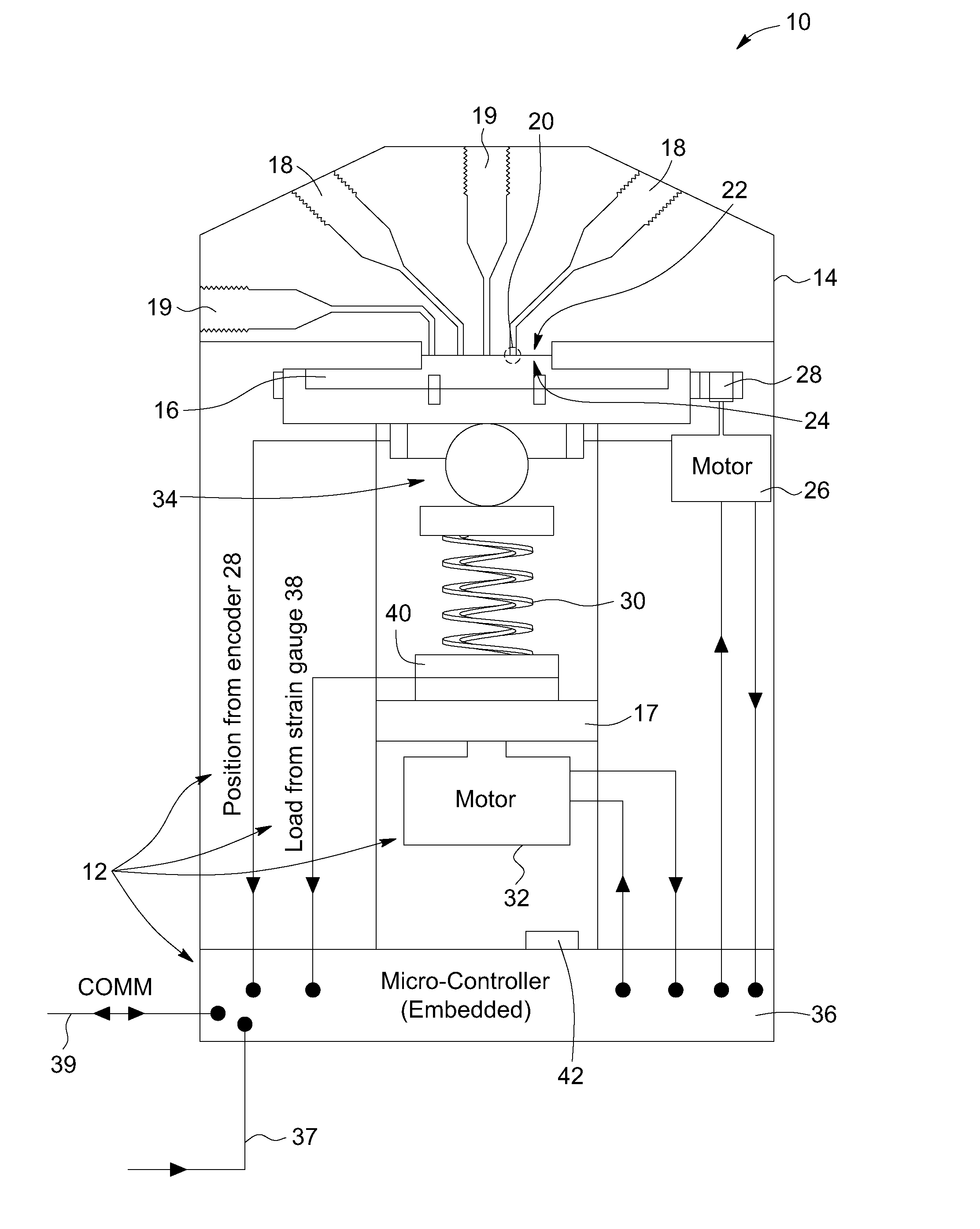 Valve With a Loading Varying Mechanism, and Method of Operating the Same