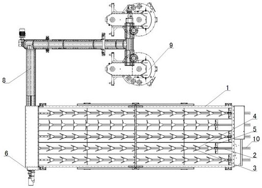 System for co-production of biogas and organic fertilizer from straw, livestock and poultry manure