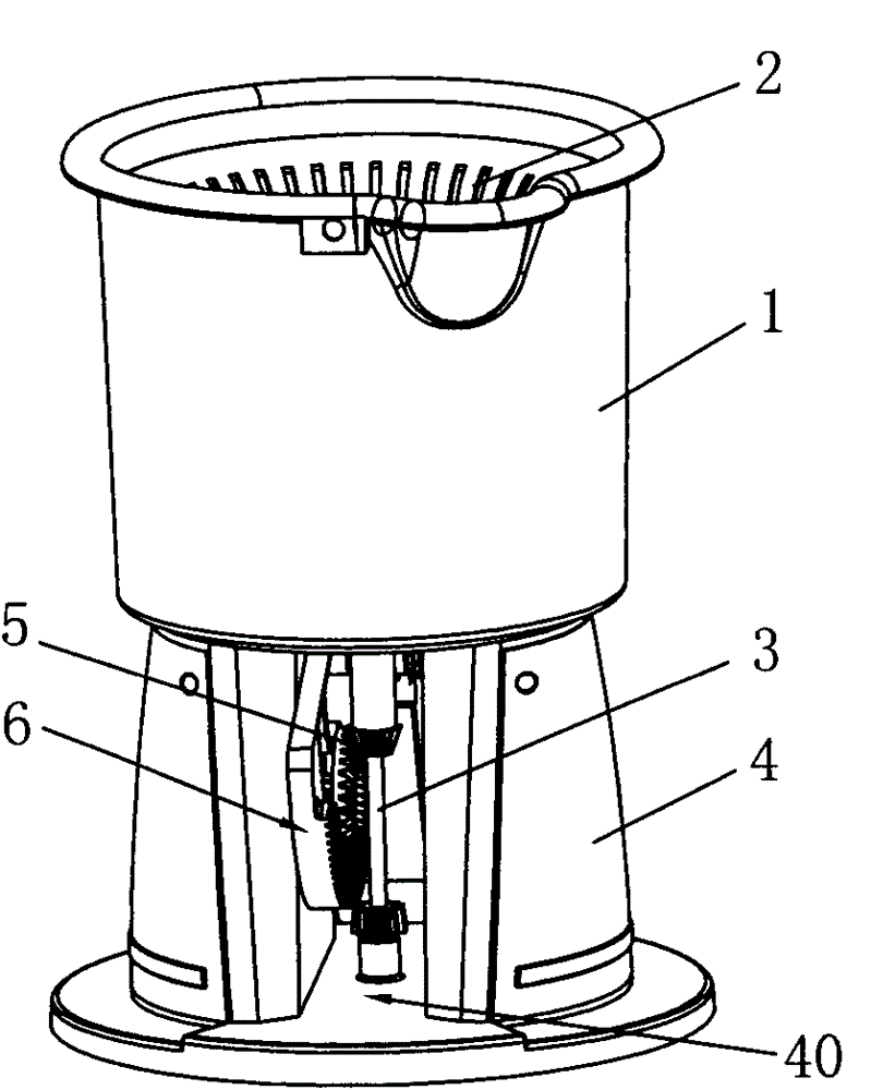 Pedal washing machine